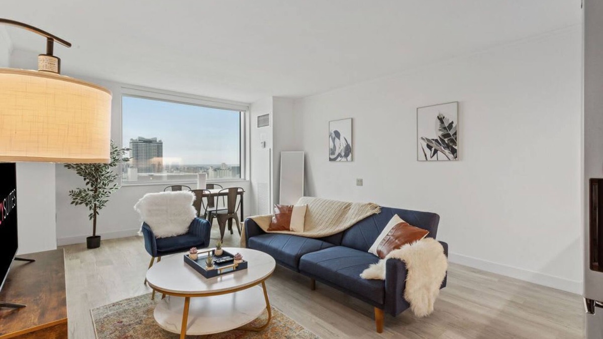 Atlantic City Apartment | Spacious 1BR 2BA | Sleeps 6 | CozySuites