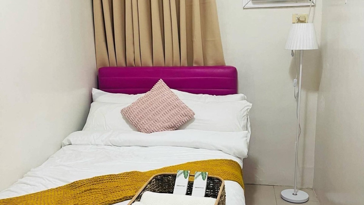 Santo Cristo Condo | Spacious 2-bedroom condo in Quezon City with AC, WiFi