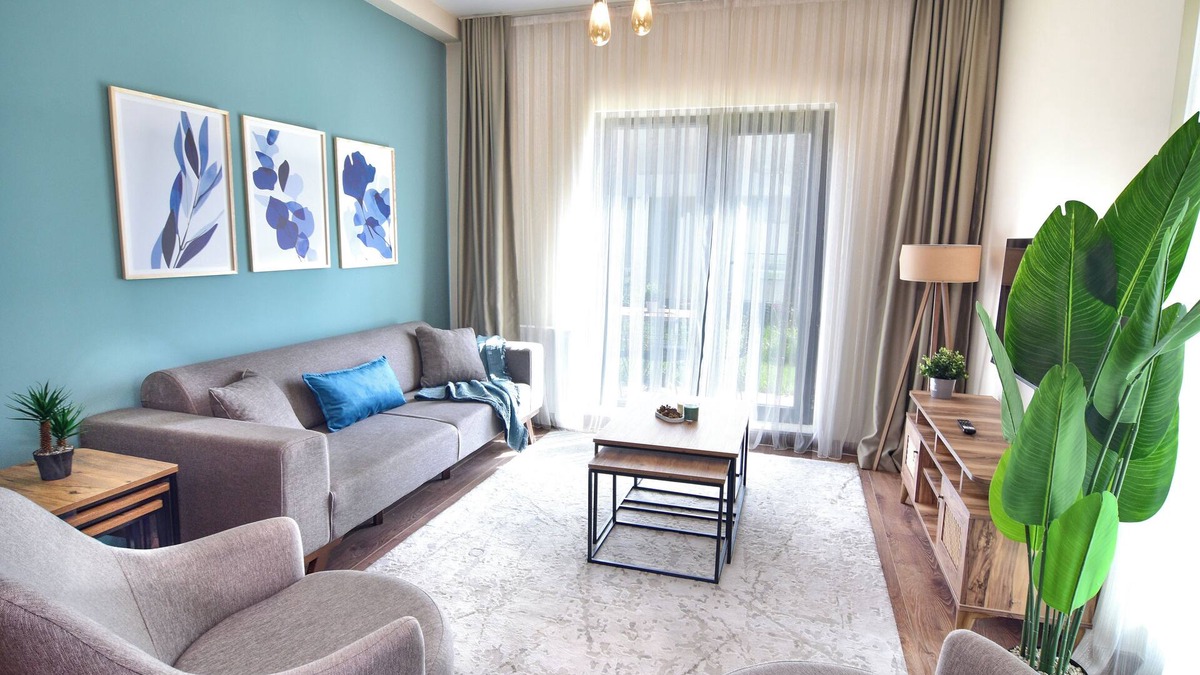 Mahmutbey Apartment | Spacious 2BR with Garden- Long term rent