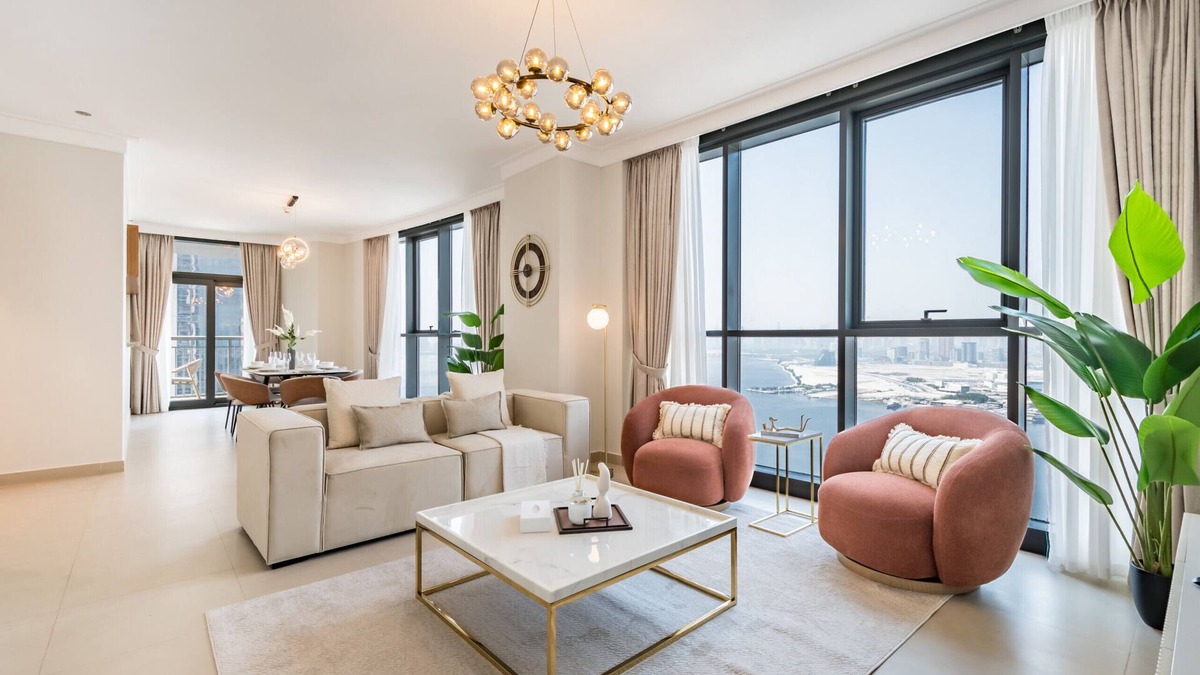 Dubai Apartment | Spacious 3BR with AsstRoom and Stunning Creek Views in The Dubai Creek Residences South Tower 1