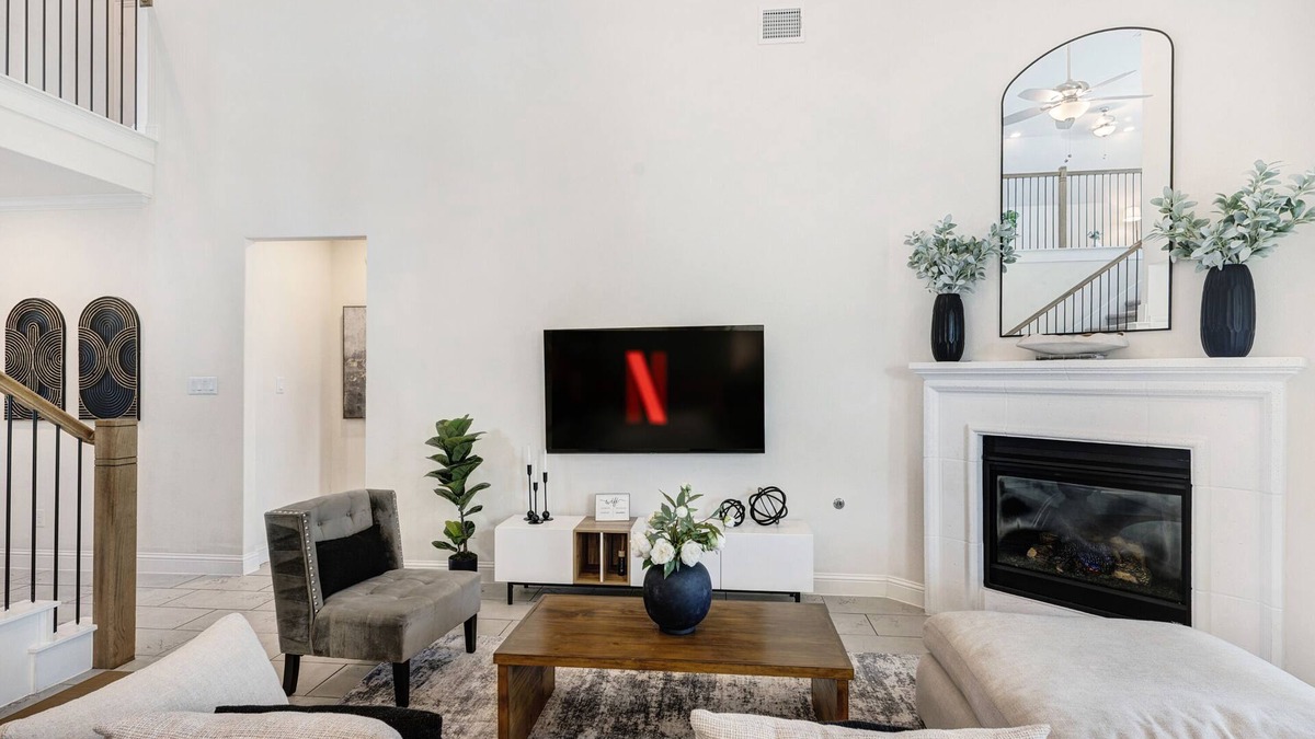 Royse City House | Spacious 4-bed house in lovely Royse City Corporate Stays Private backyard