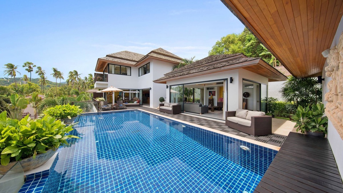 Plai Laem Villa | Spacious 4BR Oceanview Villa | Bophut Beach