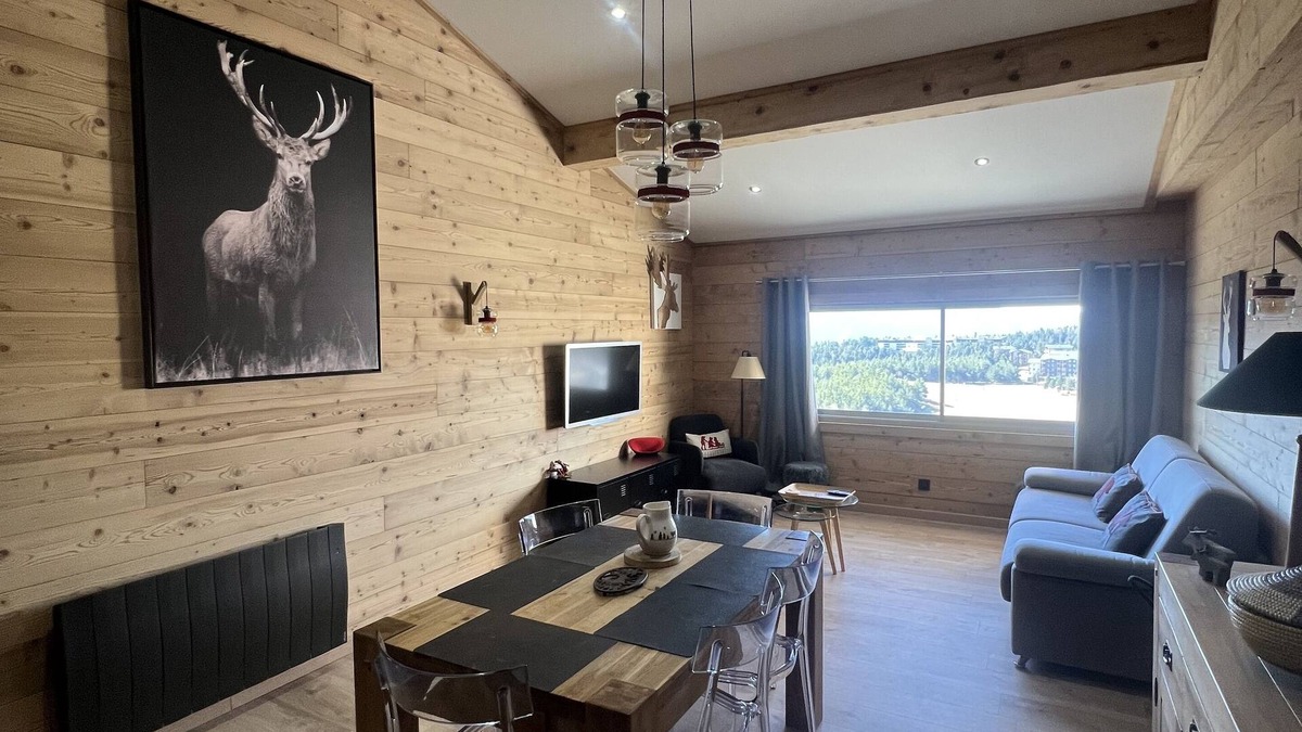 Bolquere Apartment | SPACIOUS 60M2, FOOT OF TRACKS, EXCEPTIONAL VIEW