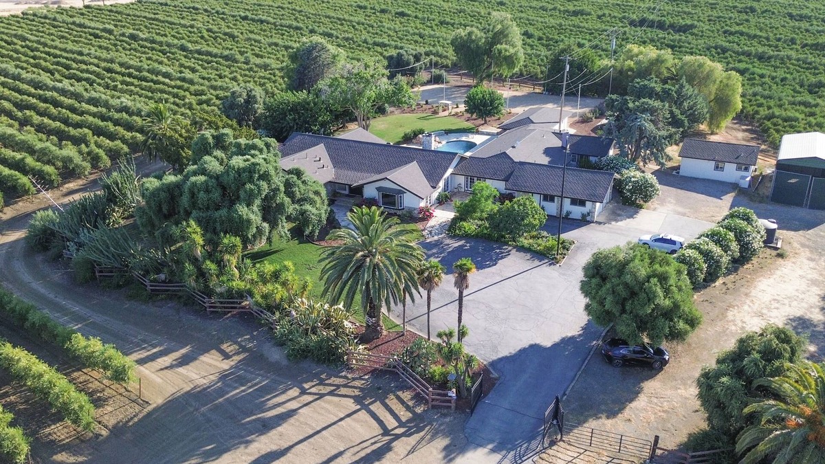 Byron House | SPACIOUS AND PRIVATE 2-ACRE ESTATE SET AMONG AN OLIVE ORCHARD