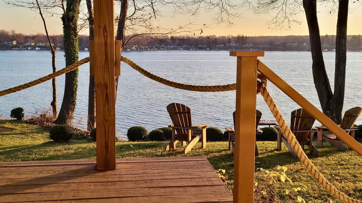 North Rose House | Spacious and Serene Lake Front Home Away From Home