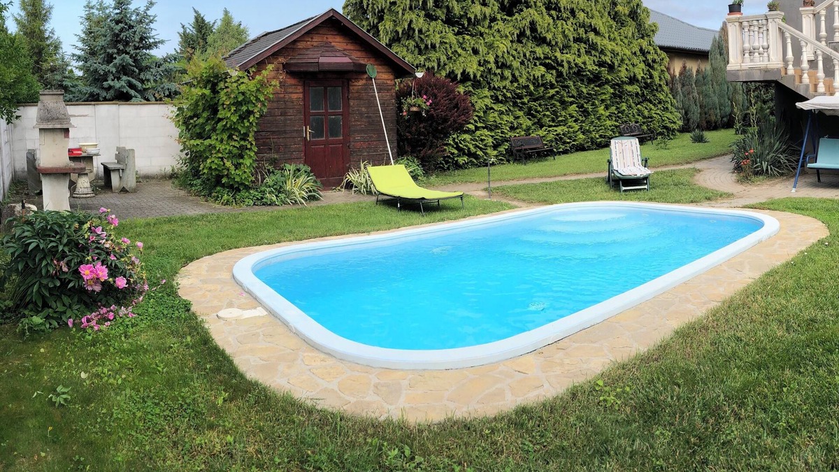 Kapolnasnyek Apartment | Spacious apartment with pool, panoramic view, garden