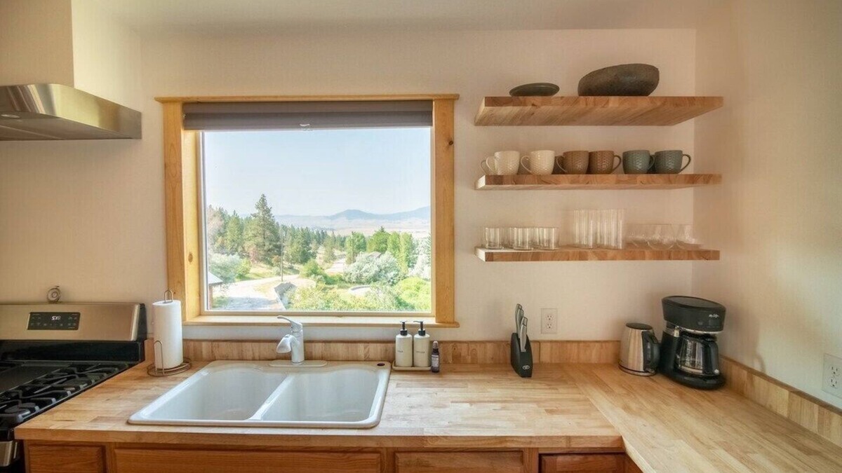 Helena West Side Apartment | Spacious artist's studio loft apartment with view