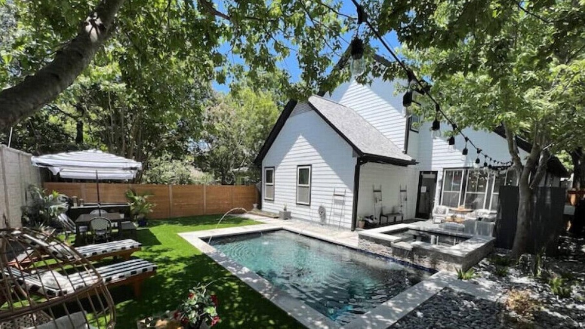 Rosedale House | Spacious Central Austin Home with Hot Tub & Pool