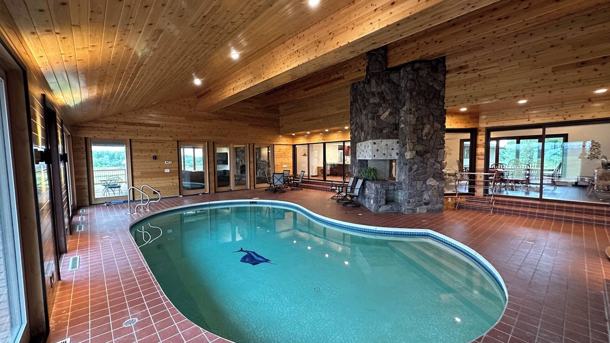 Upper Peninsula House | Spacious country estate featuring indoor pool, 10 miles from Marquette.