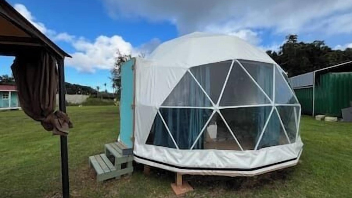 Laie Apartment | Spacious Dome Glamping Tent - Oahu #3