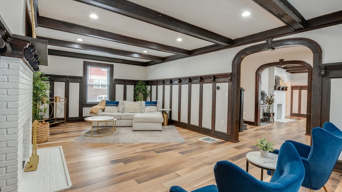 East Orange House | Spacious East Orange Home: Steps to Elmwood Park!
