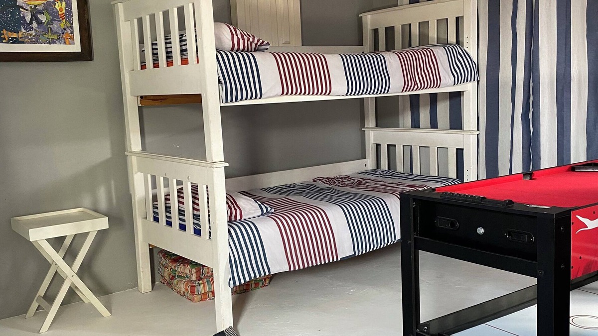 Pringle Bay House | Spacious Family Beach House in Pringle Bay with huge garden next to a stream