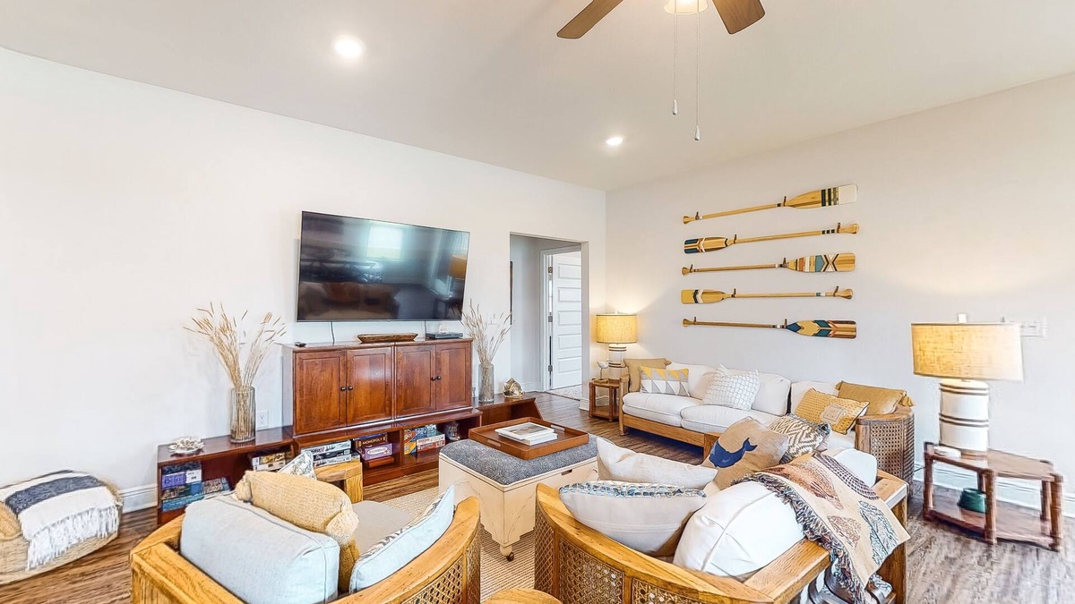 Port St. Joe House | Spacious home with golf cart, mother-in-law suite, community pool, beach access