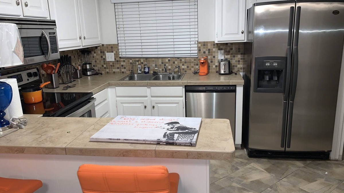 Dobson Ranch House | Spacious huge backyard, BBQ, Fire pit and Fooseball table