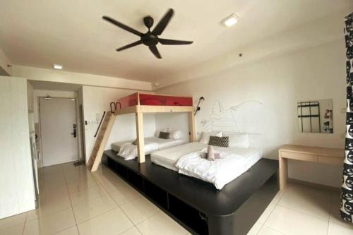 Shah Alam Apartment | Spacious i-City Studio home 3 Beds by Nuriman