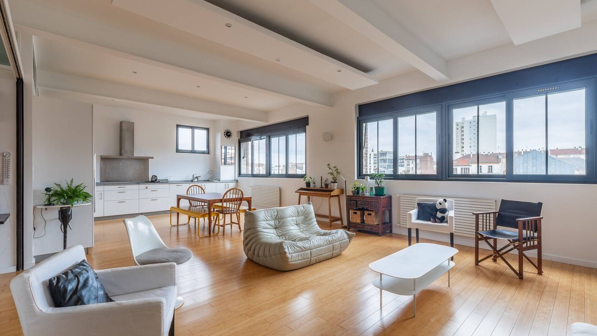 Le Pre-Saint-Gervais Apartment | Spacious loft in Pré-Saint-Gervais - Welkeys