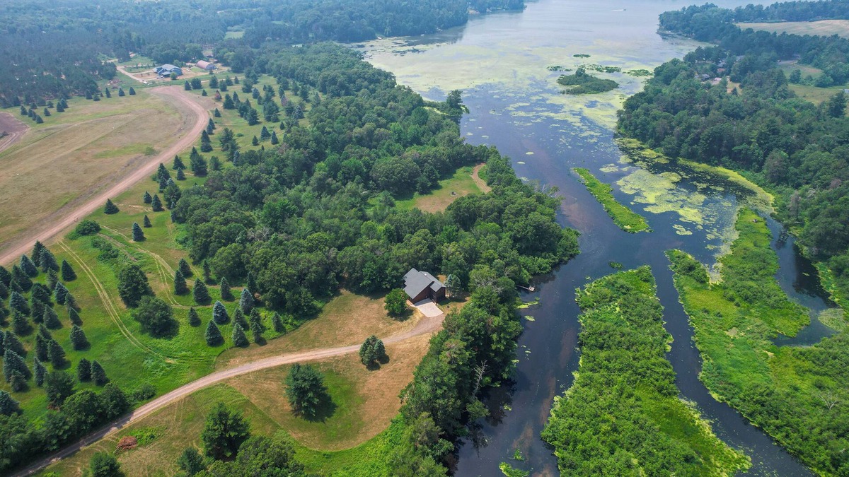 Chetek Cabin | Spacious Lodge on Moose Ear Creek w/ Fire Pit