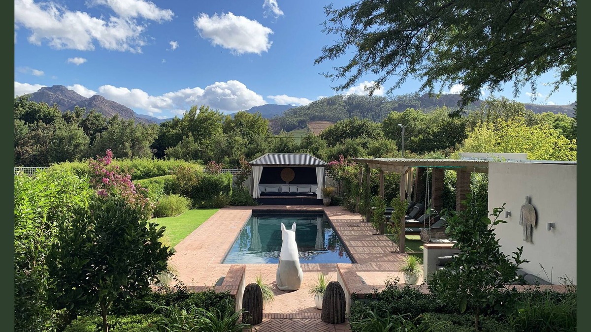 Franschhoek House | SPACIOUS & LUXURIOUS PRIVATE HOME ⏐ 4 STUNNING EN-SUITES ⏐ GARDENS & POOL