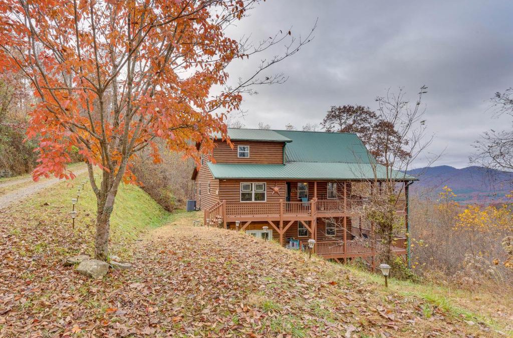 Murphy House | Spacious Murphy Retreat with Decks and Game Room!