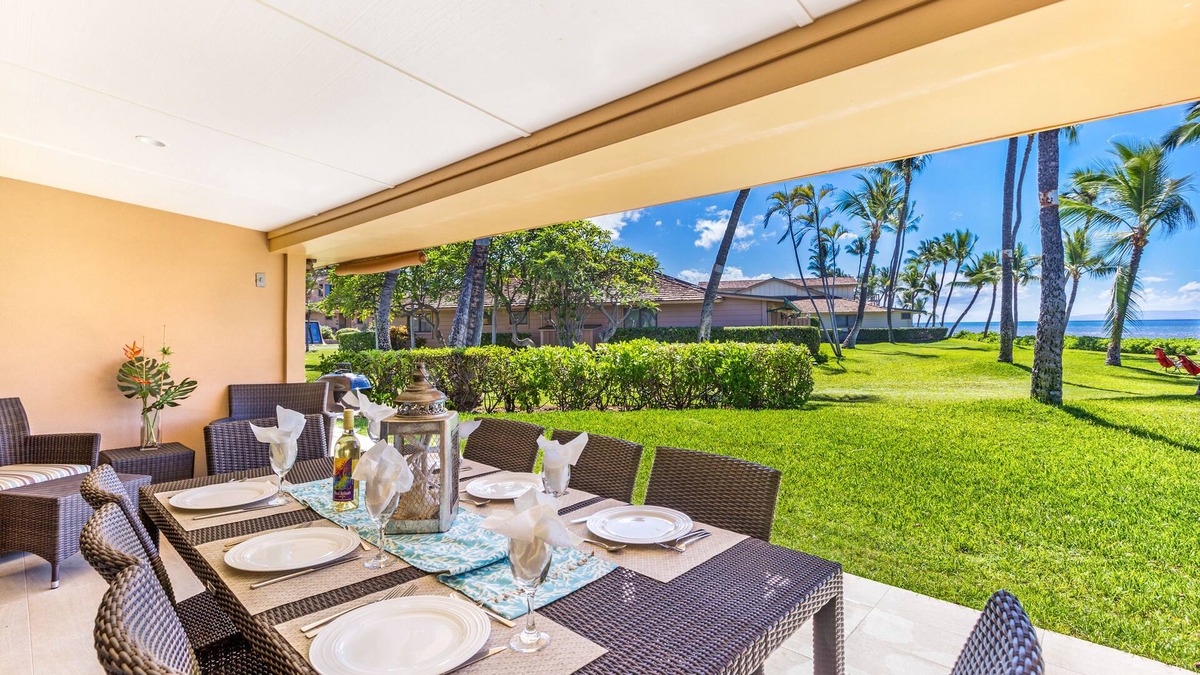 Historic Lahaina Front Street House | Spacious Newly Remodeled 4 Bdrm Oceanfront Unit in Premium Puamana Location