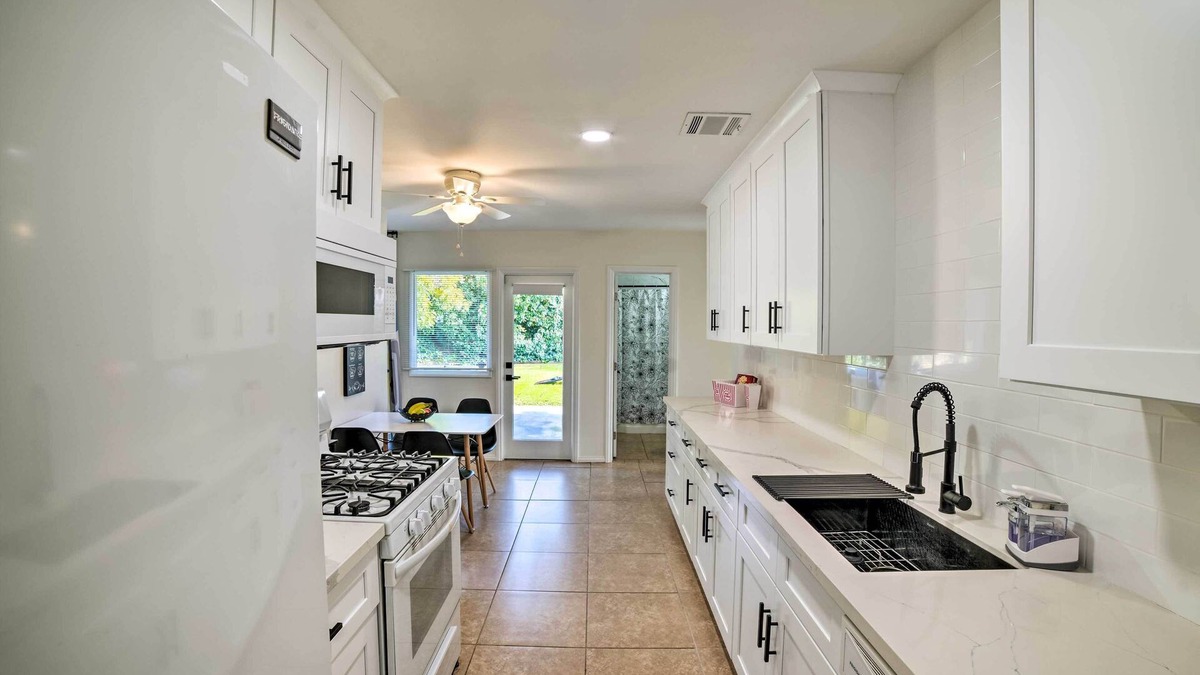 Riverside House | Spacious Riverside Home w/Game Room & Yard