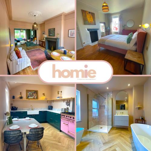 Chapeltown House | Spacious rustic chic 5 bedroom home with private patio in Leeds