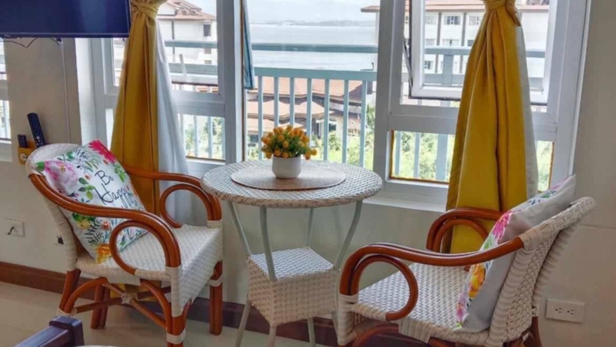 Punta Engano Condo | Spacious Studio unit with balcony and seaview