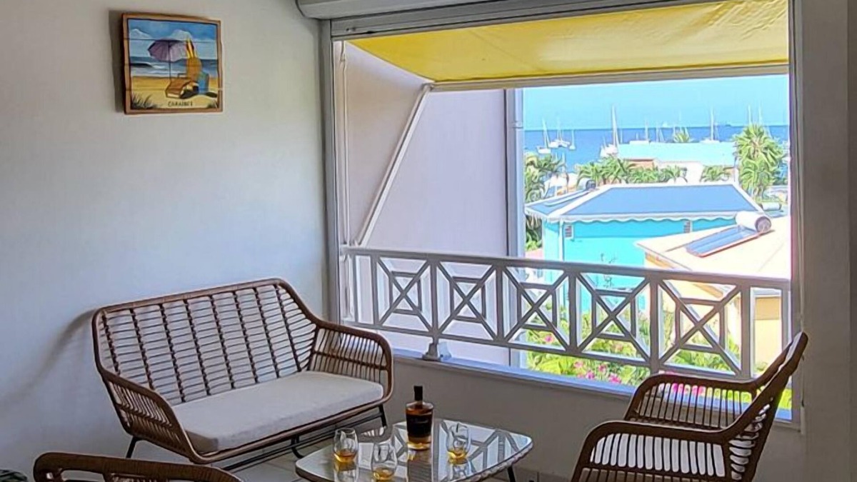 Pointe du Bout Apartment | Spacious T2 facing Anse Mitan beach 3 ILETS