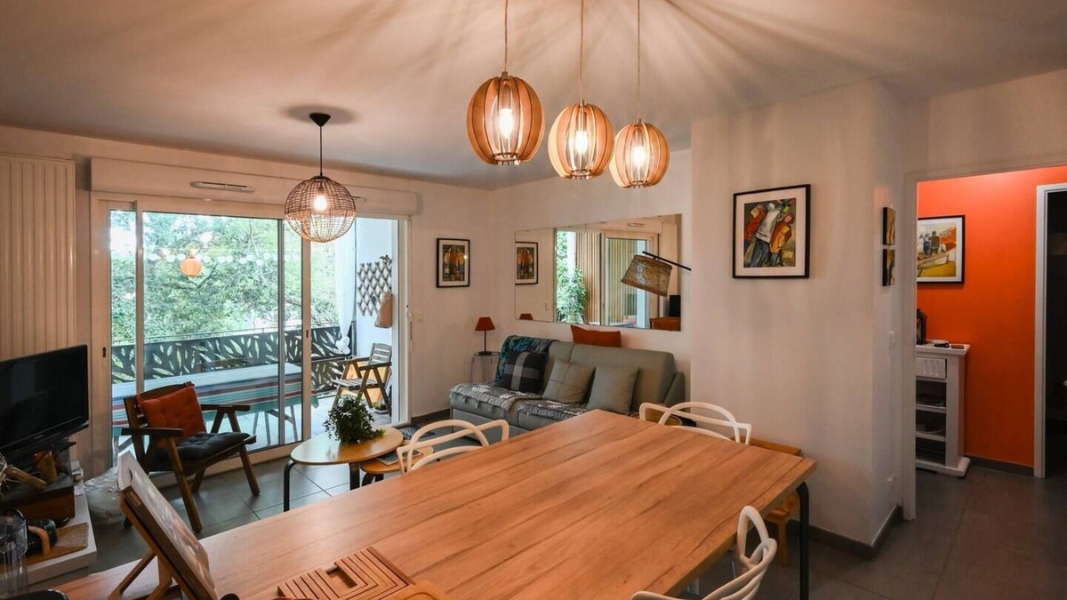 Ondres Apartment | Spacious T2* standing in quiet residence (private) Ondres plage, 2/4 pers
