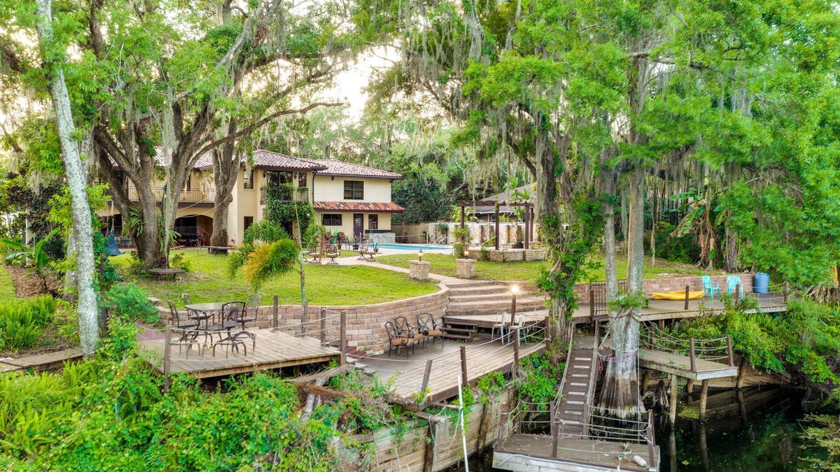 Temple Terrace House | Spacious Tampa Vacation Rental w/Pool & Dock