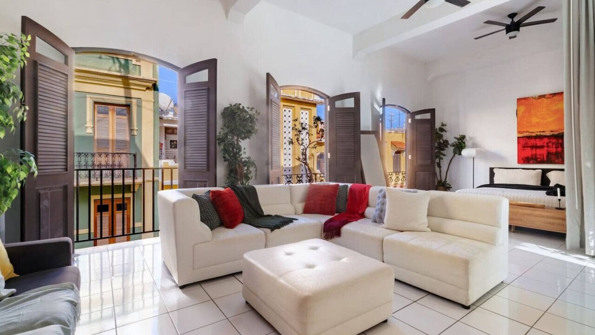 Old San Juan Apartment | Spanish Penthouse Historic Mansion Private Patio