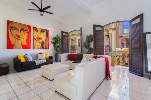 Old San Juan Apartment | Spanish Penthouse Historic Mansion Private Patio