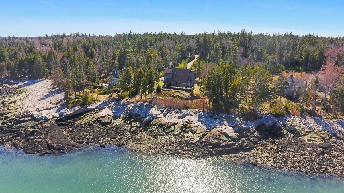 Prospect Harbor House | Sparkling and spacious coastal haven with ocean views near Acadia National Park!