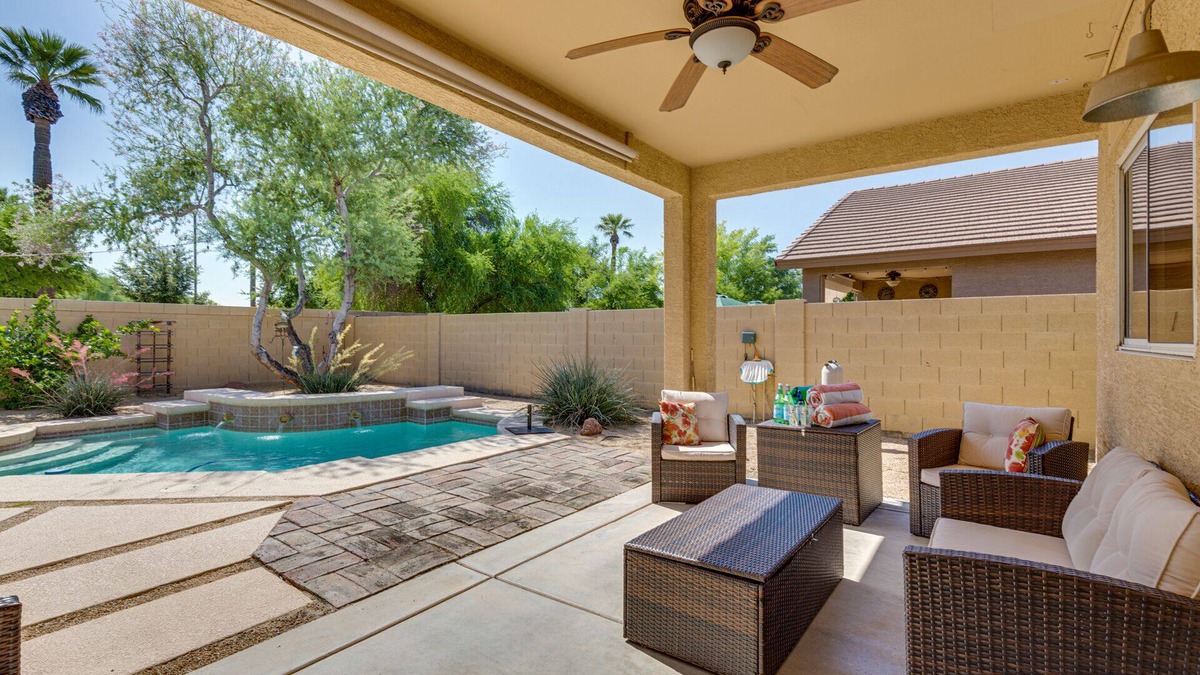 Sunrise House | Sparkling Pool Near The Wigwam, Spring Training, State Farm Stadium!