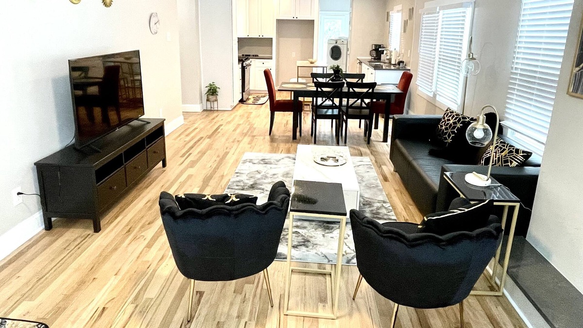 Near East Side House | Speakeasy themed house in trendy Dignowity Hill historic neighborhood