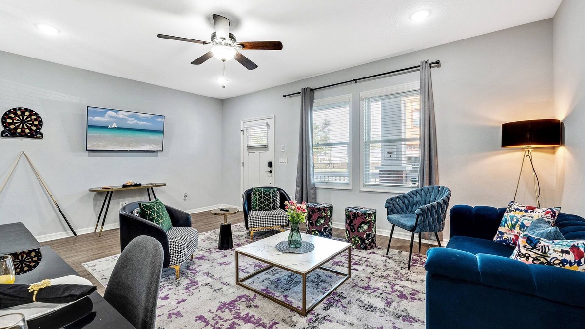 Historic Ybor House | Spectacular 6-BR Duplex for 20, 4 Baths, Unmatched Comfort & Style!