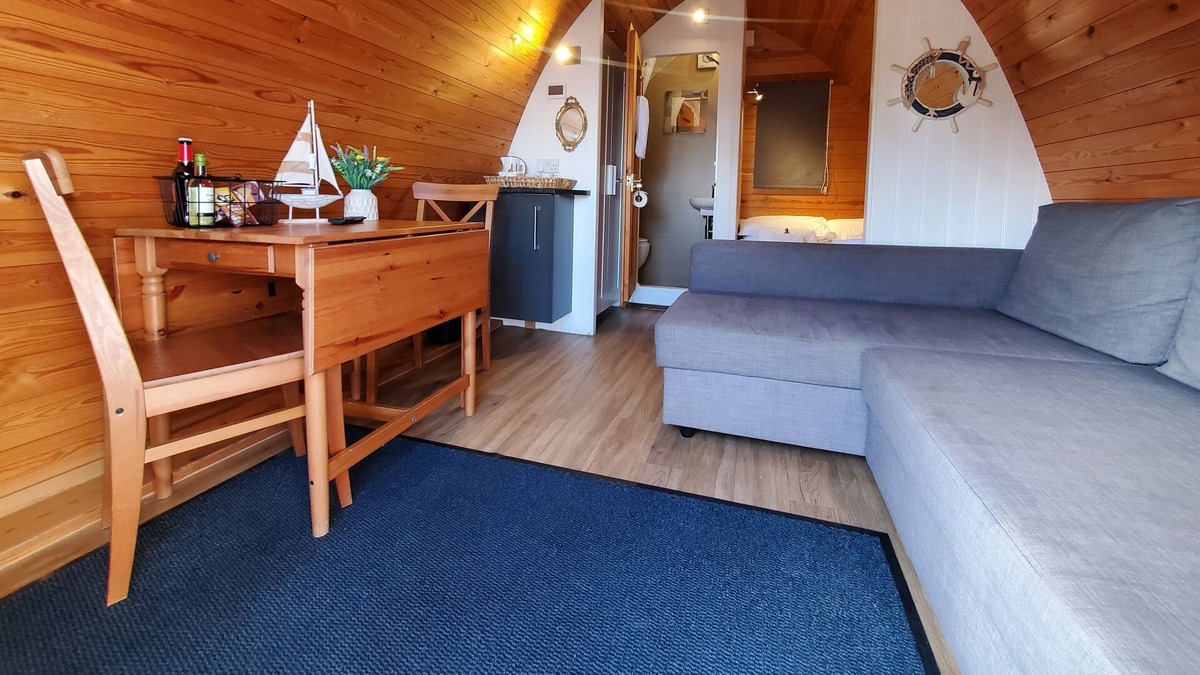 Morecambe Cabin | Spectacular Holiday Pod overlooking The River Lune. Pod 2