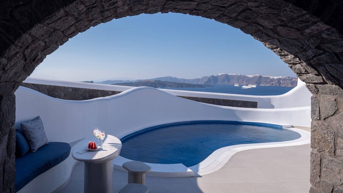 Akrotiri Villa | Spectacular Santorini Villa | Villa Aetheria Retreat | 3 Bedrooms | Beautiful.
