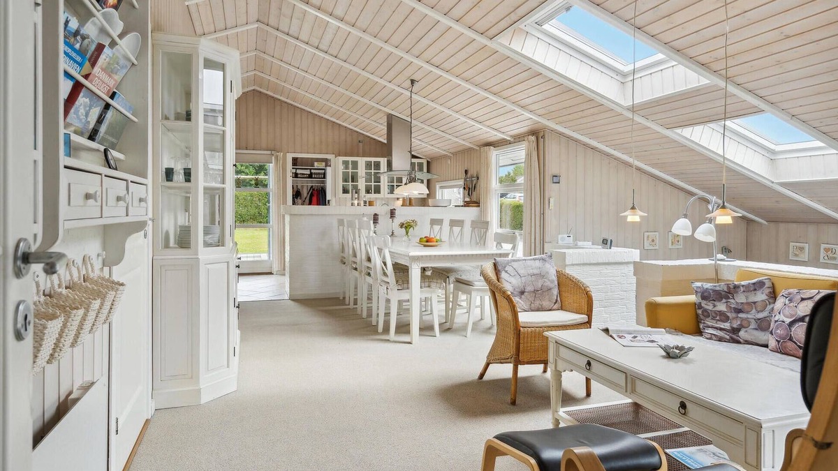 Pøt Strandby House | Spend a relaxing vacation in this beautiful cottage near the beach.