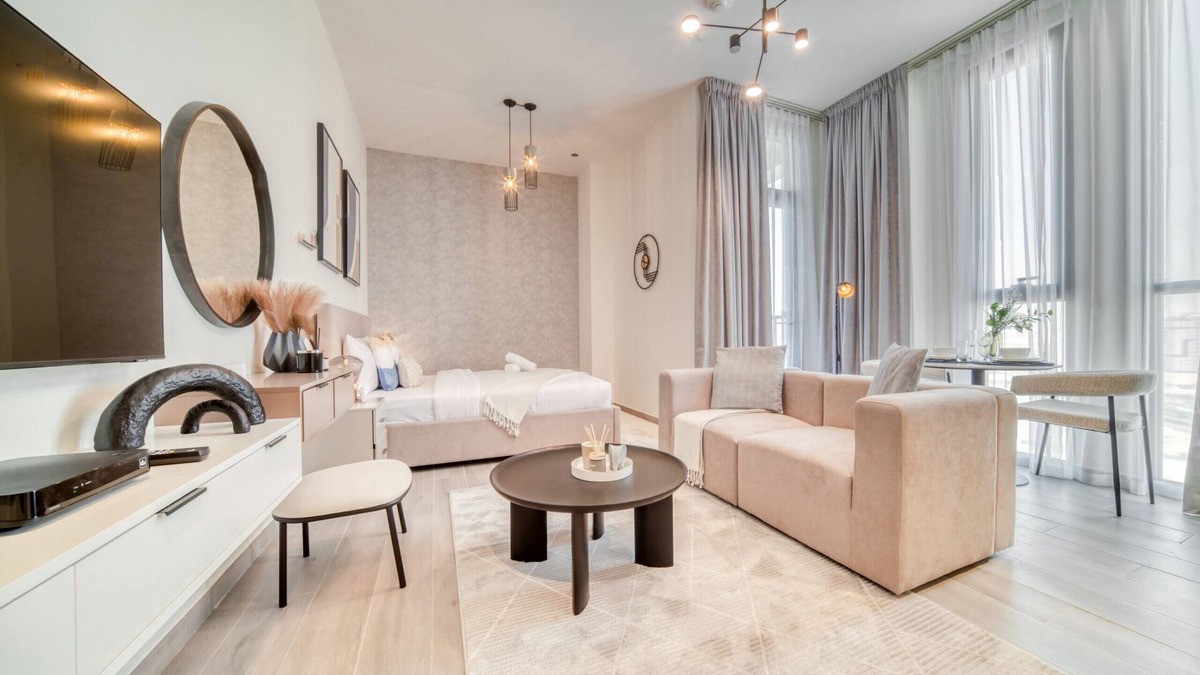 Dubai Production City Apartment | Splendid Studio at Mesk 1 Midtown Dubai Production City by Deluxe Holiday Homes