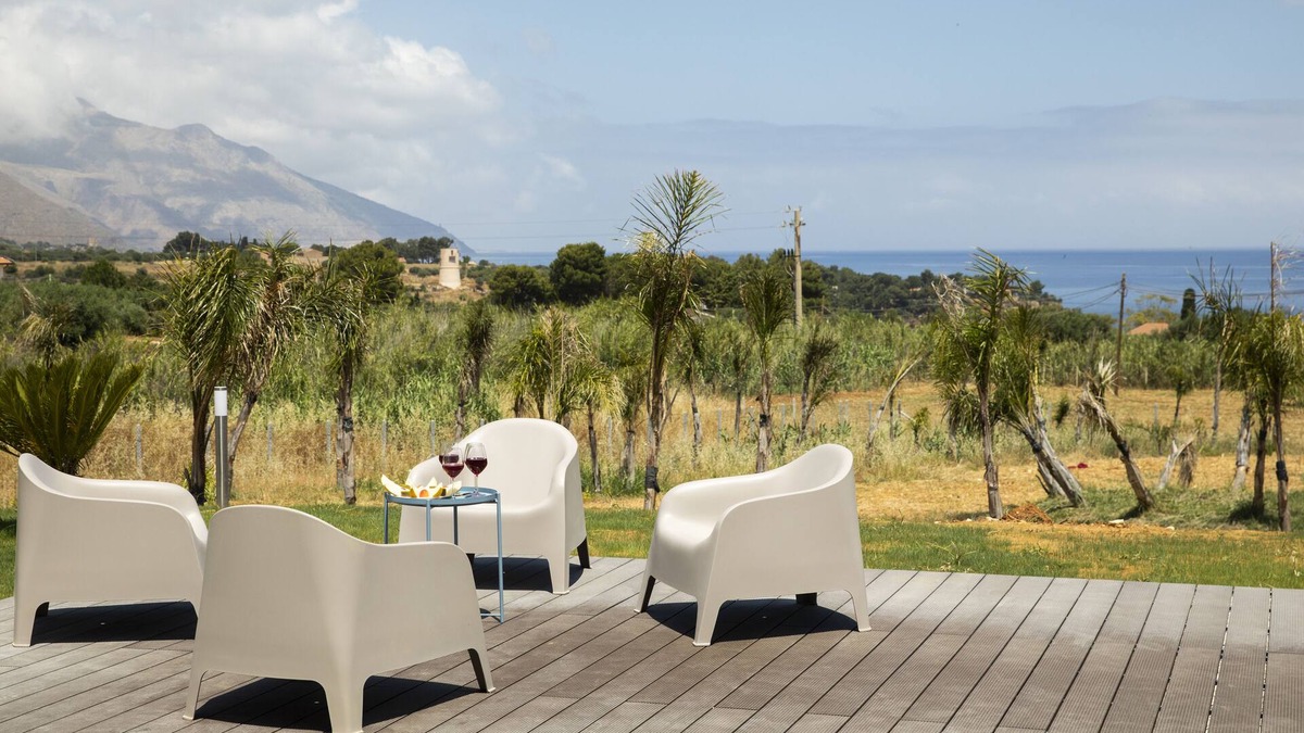 Scopello Apartment | Splendida Villa Nature- Appartamento Zagara a Scopello - Zingaro Vista sul Mare