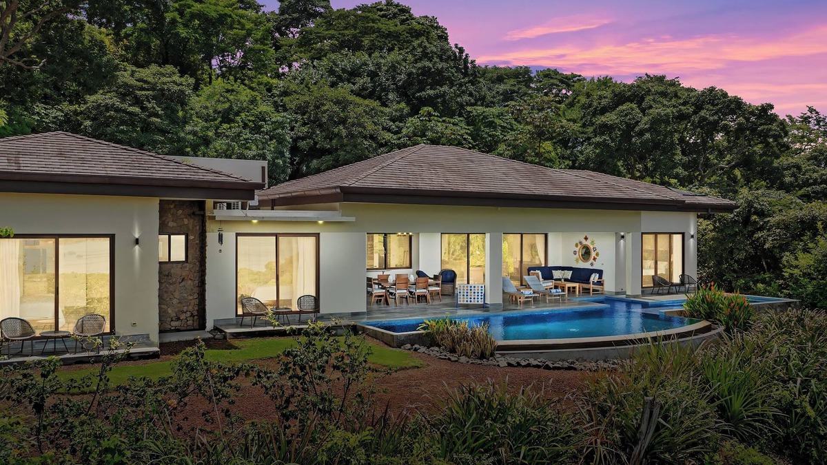 Playa Hermosa House | Sprawling Single Level Home - Huge Terrace & Pool