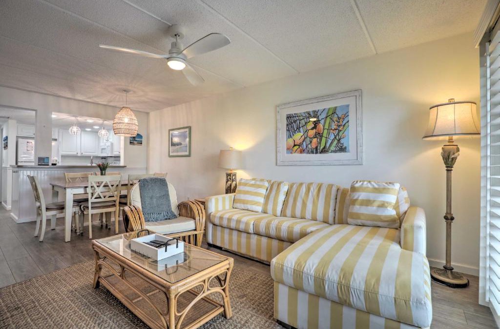 St. Augustine Beach Apartment | St Augustine Beach Condo with Resort Amenities!