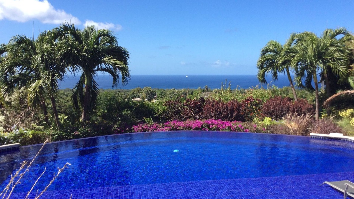 Rock Dundo Villa | St James beautiful unique 4 bedroom villa, infinity pool and panoramic sea view