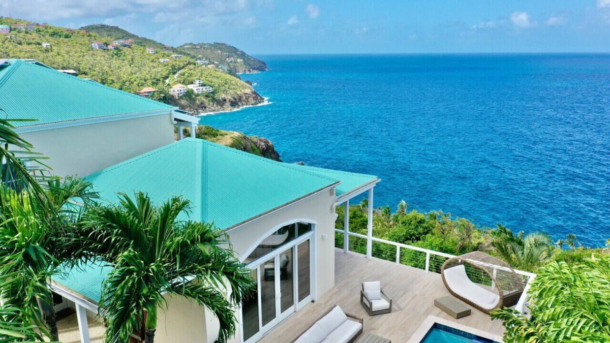 Rosendal Villa | St. Thomas' Newest Luxury 5 Bedroom Villa with Full Ocean Views