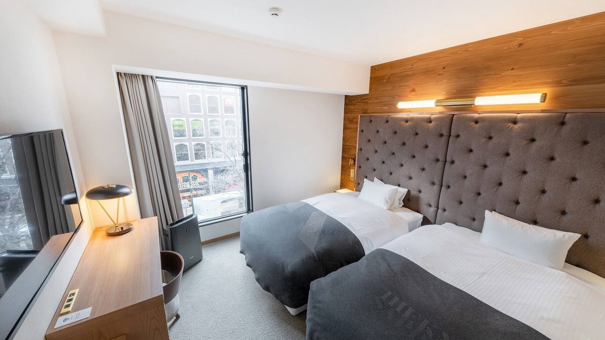 Sapporo City Centre Hotel | Standard Twin City View Train Street Room Only/Sapporo Hokkaidō