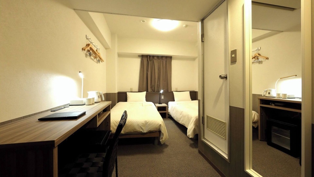 Aoba Ward Hotel | Standard twin room with breakfast plan/Sendai Miyagi