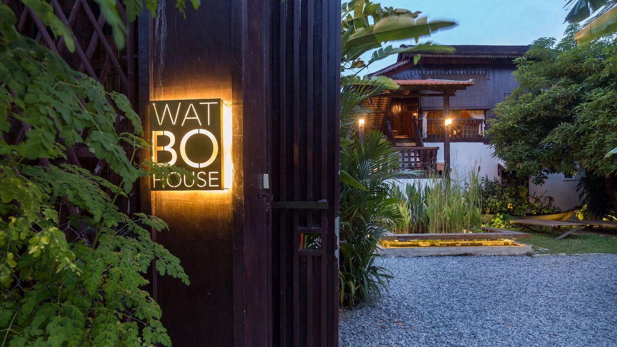 Wat Bo Area Villa | stands in a quiet and safe position in Wat Bo, one of the most popular