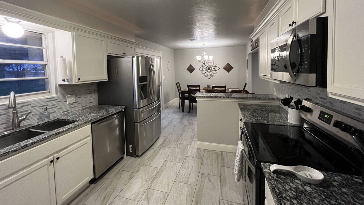 South Oklahoma City House | Stanley Rother Shrine Vacation Home. Spacious, with easy access to Main Highways
