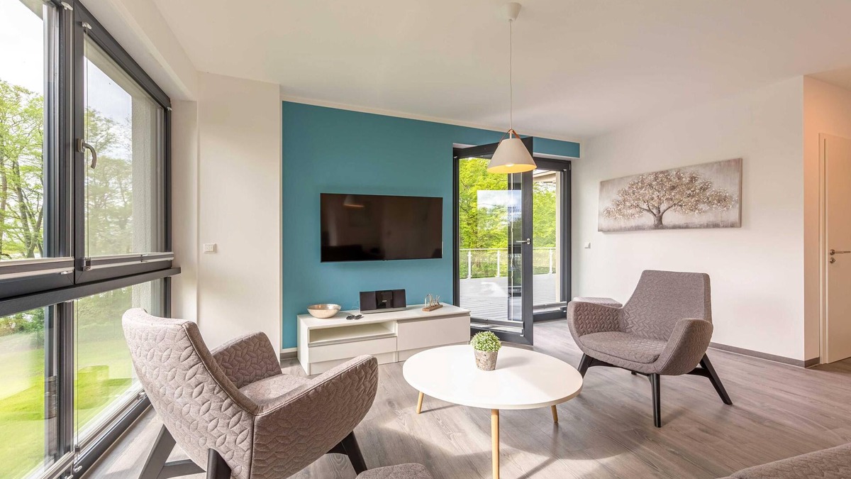 Krakow am See Apartment | Star apartment with roof terrace and view of Lake Krakow